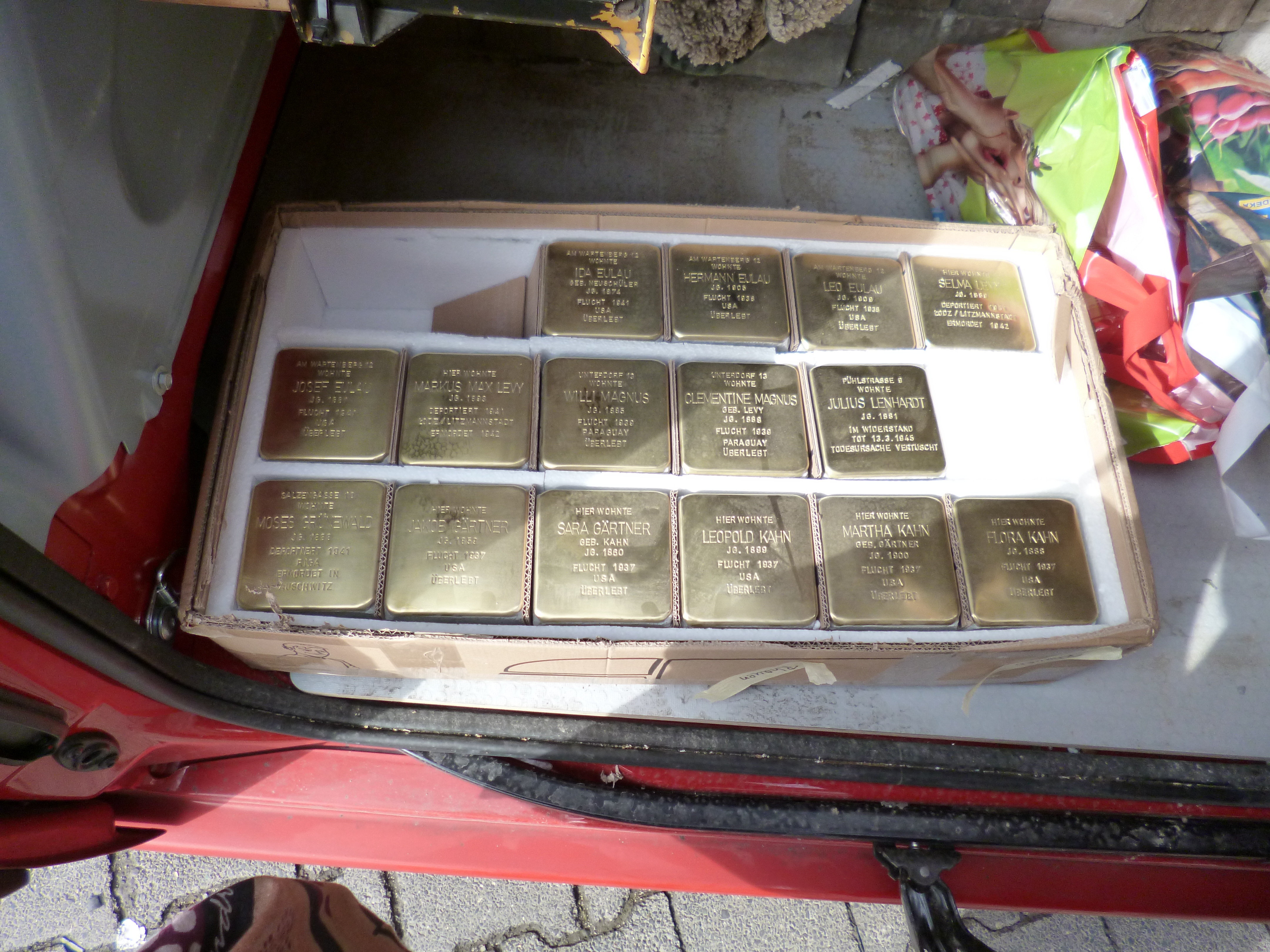 Stolpersteine in Rhaunen - in Stein gemeißelte Schicksale