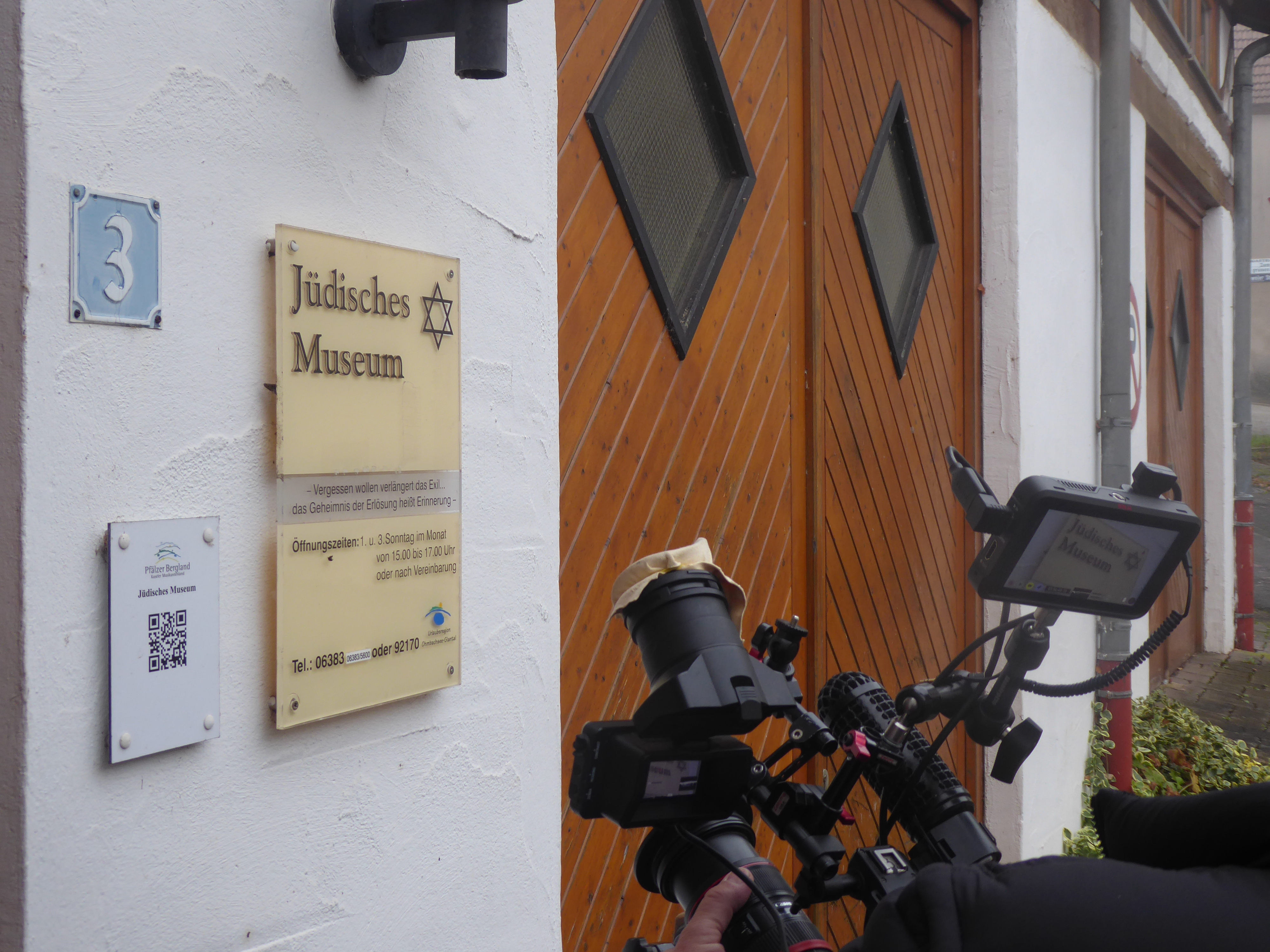 Filmaufnahmen in Steinbach am Glan am 10.11.2020