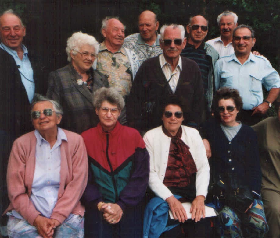Heimatbesuch von ehemals jüdischen Bürgern in Laufersweiler 1994