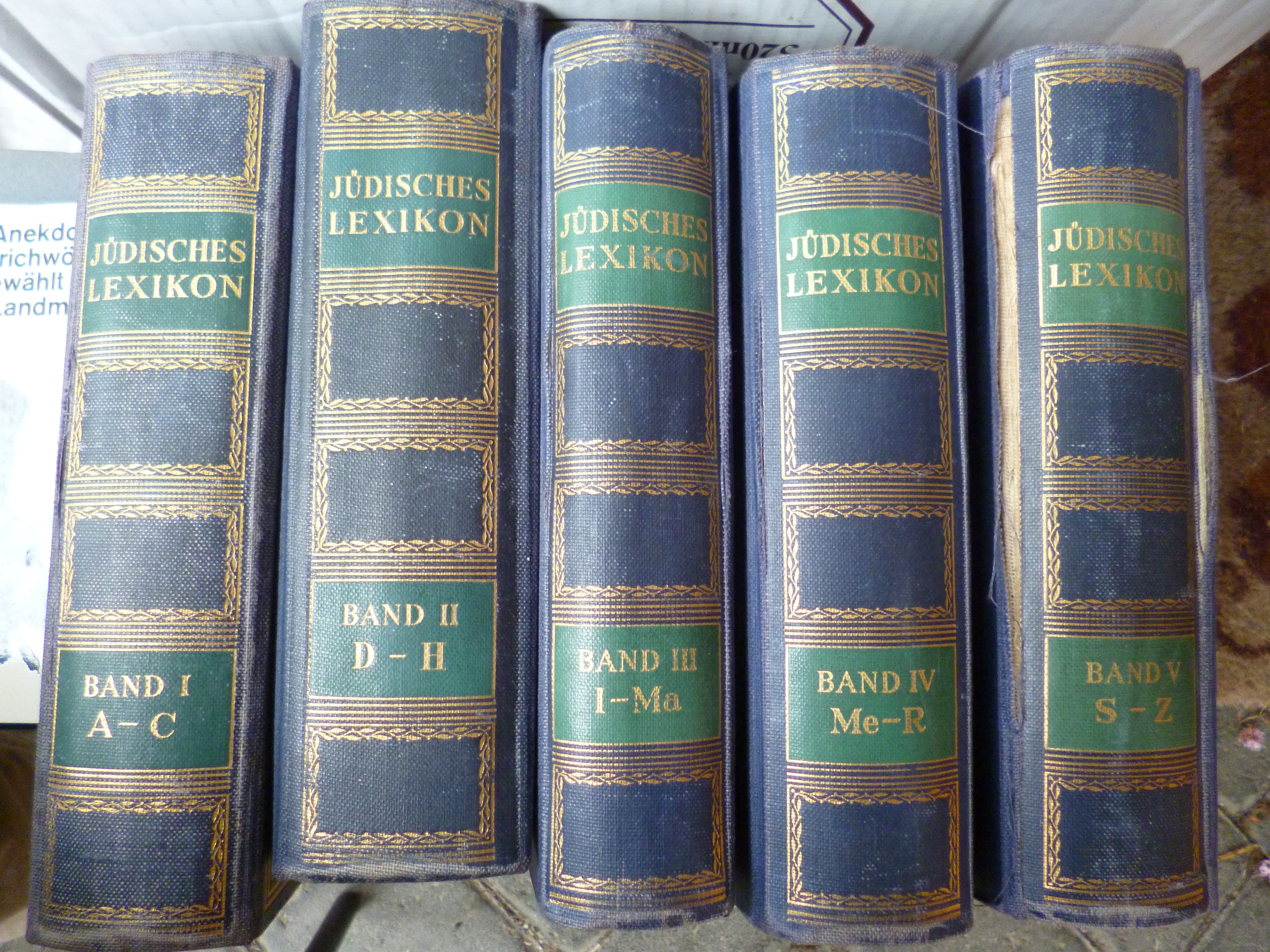 Jüdisches Lexikon von 1927 - eine kostbare Rarität