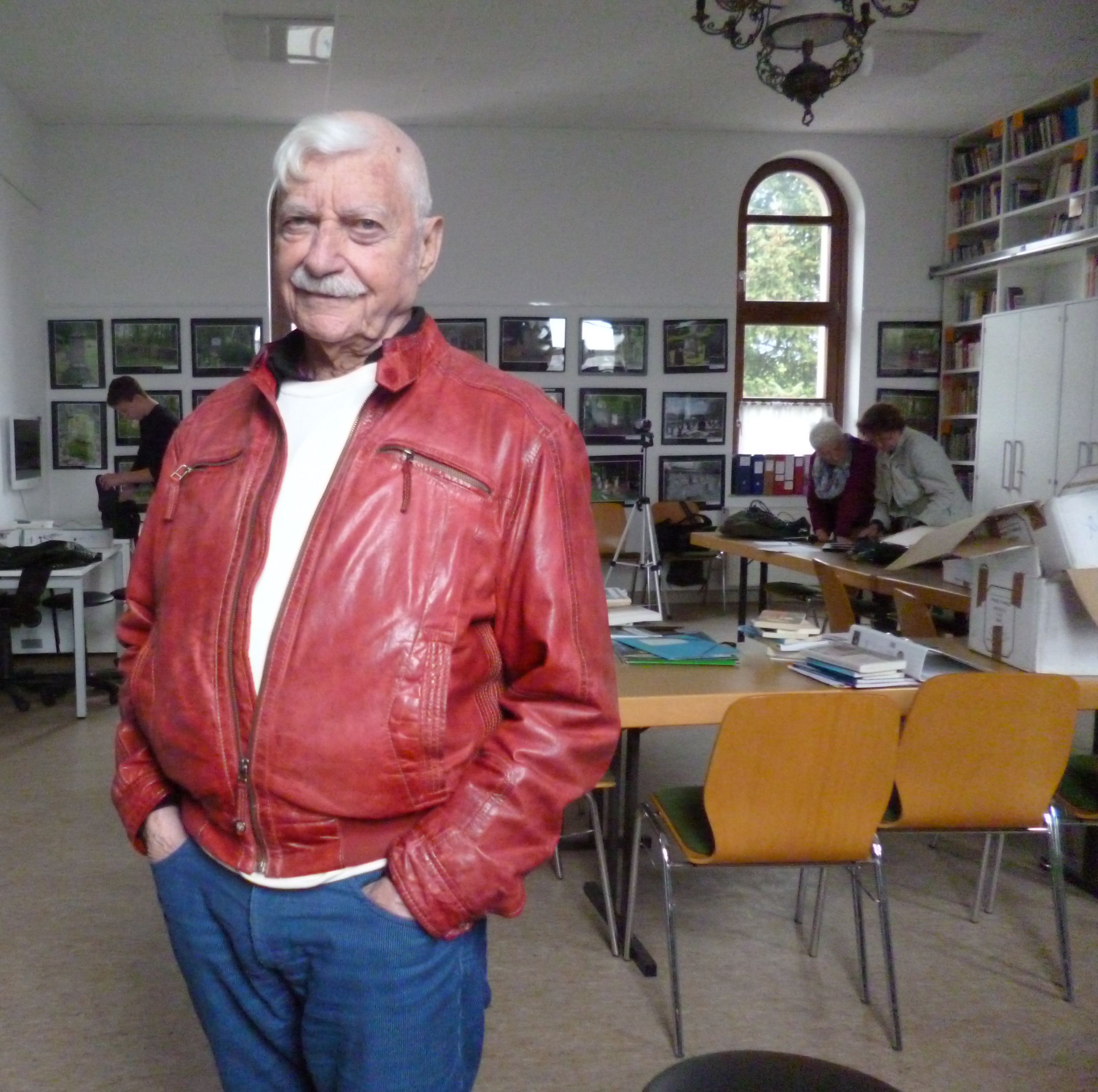 Harry Raymon im Studienzentrum Laufersweiler