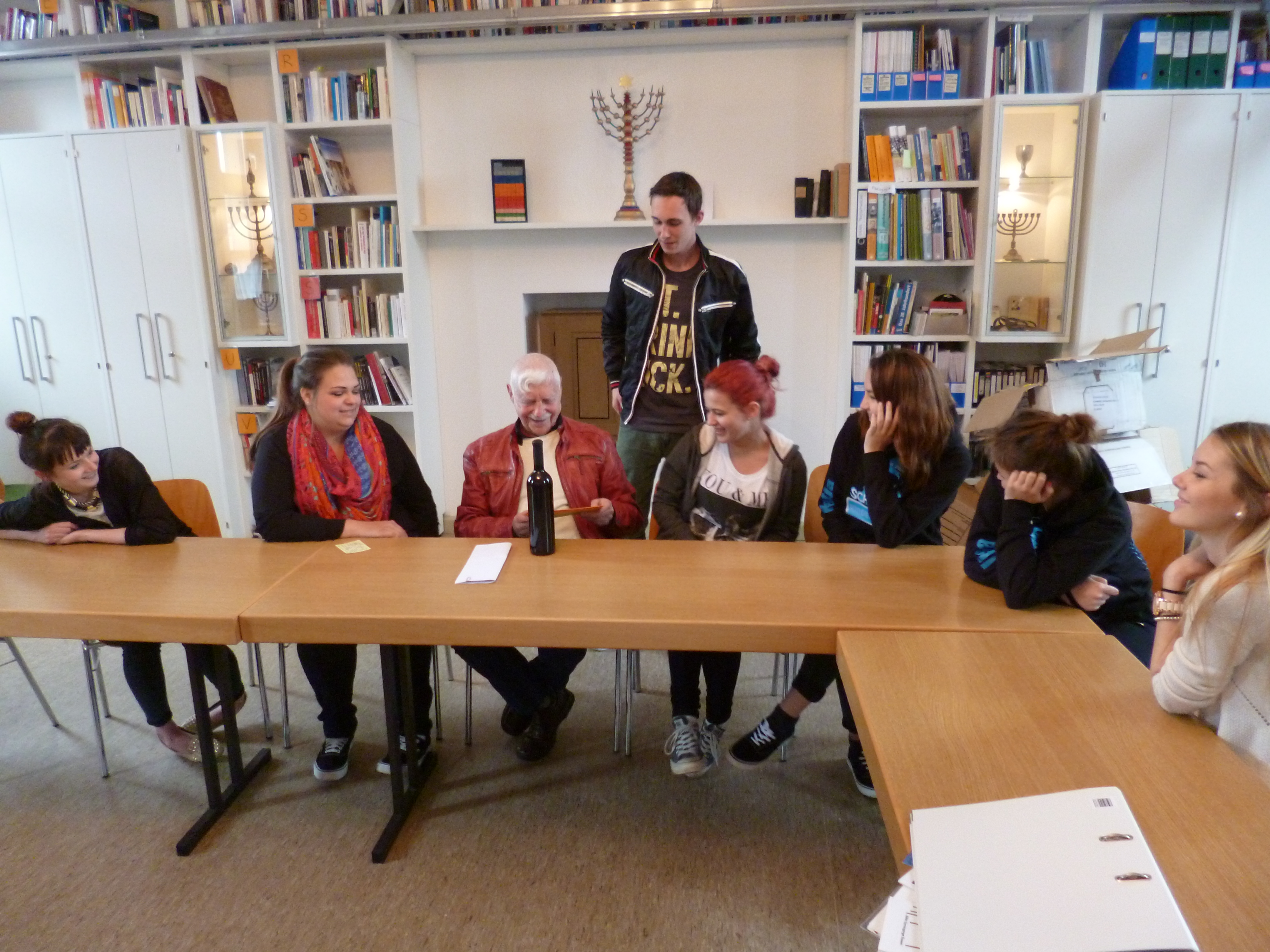 Harry Raymon bei der Lesung in Laufersweiler
