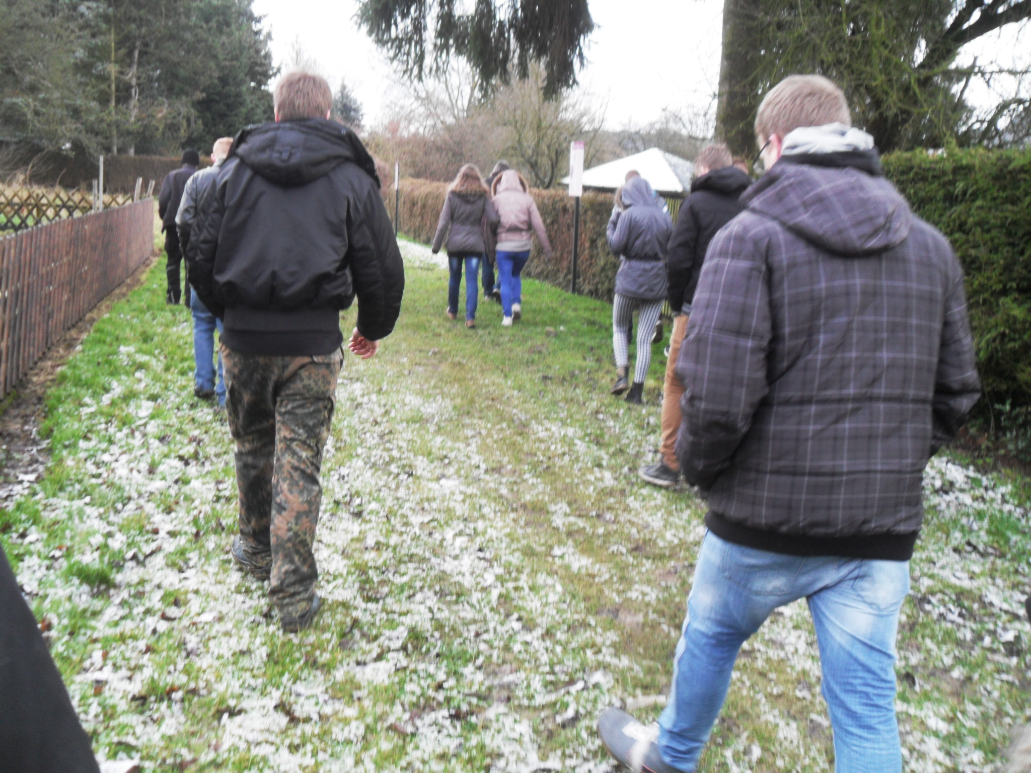 Schneebedeckte Erinnerung