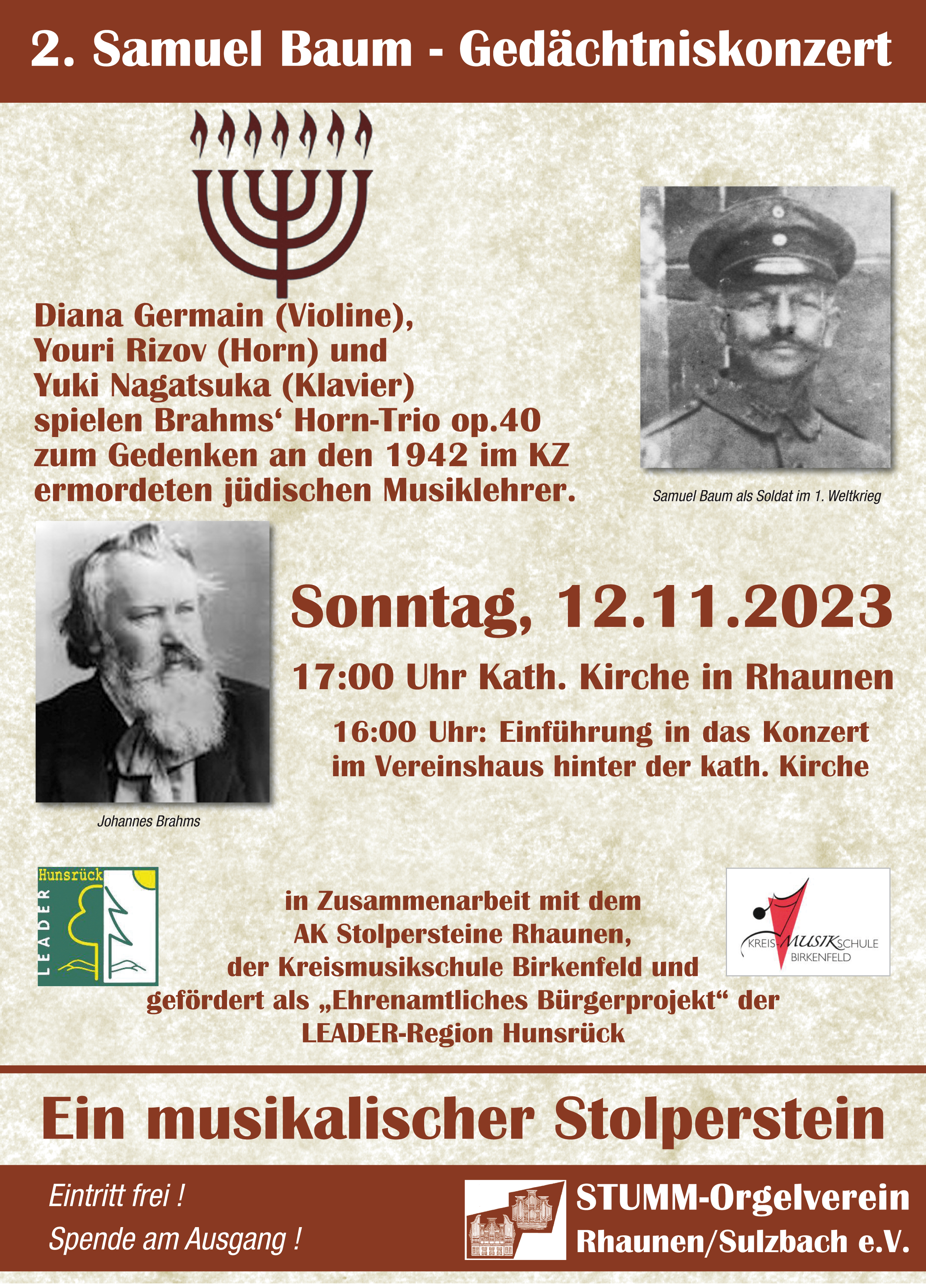 Konzert am 12.11.2023