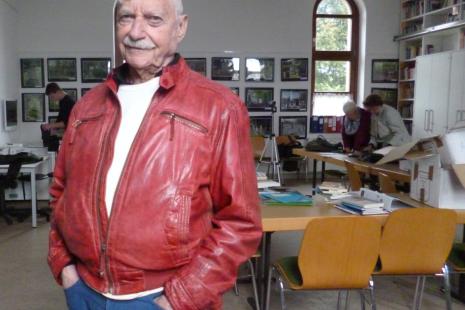 Harry Raymon im Studienzentrum Laufersweiler