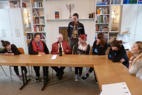 Harry Raymon bei der Lesung in Laufersweiler