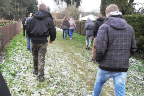 Schneebedeckte Erinnerung