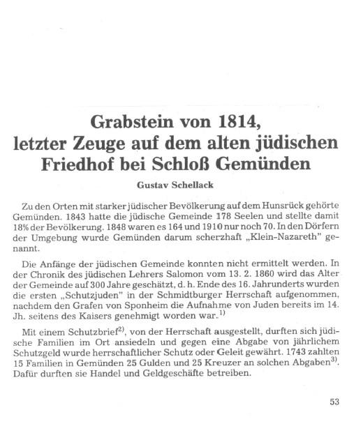 Grabstein 1814